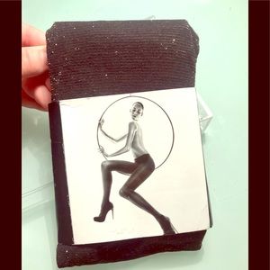 Express Gold Shimmer Tights